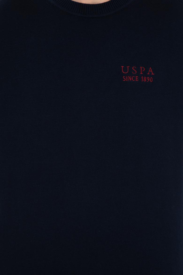 Erkek Lacivert Bisiklet Yaka Triko Kazak - 50258306006