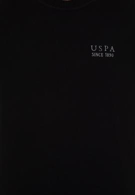 Erkek Siyah Bisiklet Yaka Triko Kazak - 50258306016