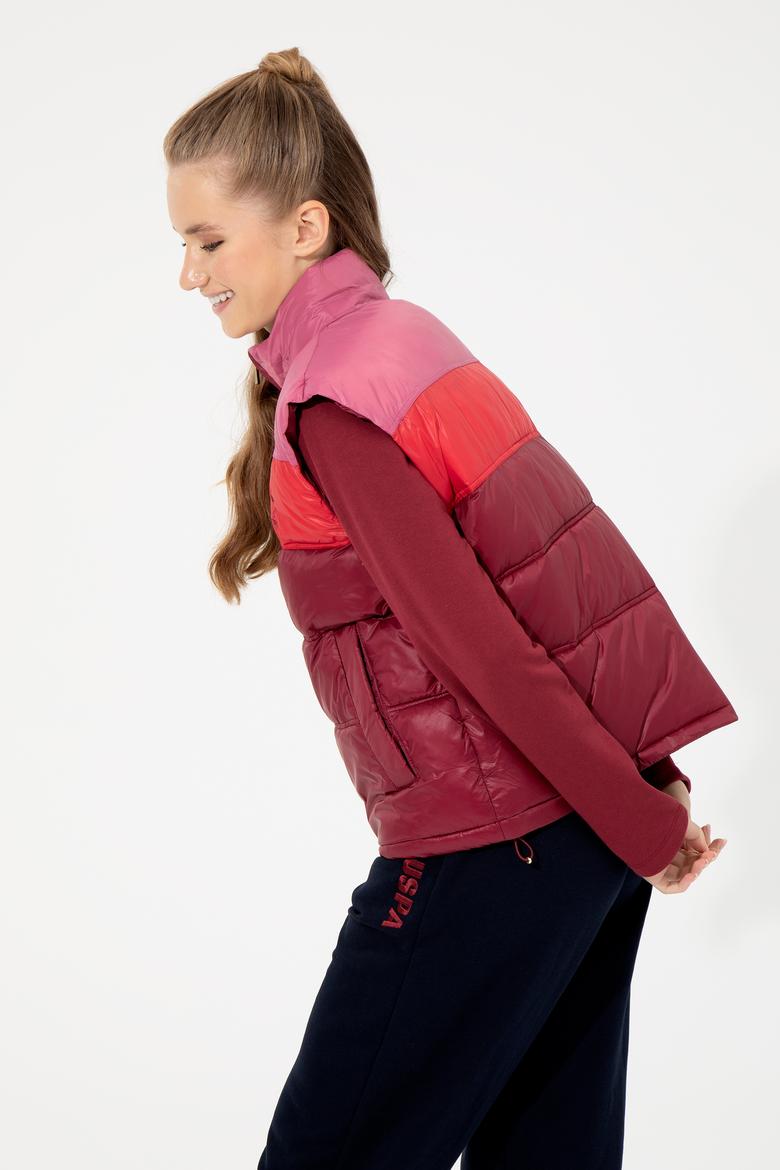 Kadın Vişne Yelek - 50252951025