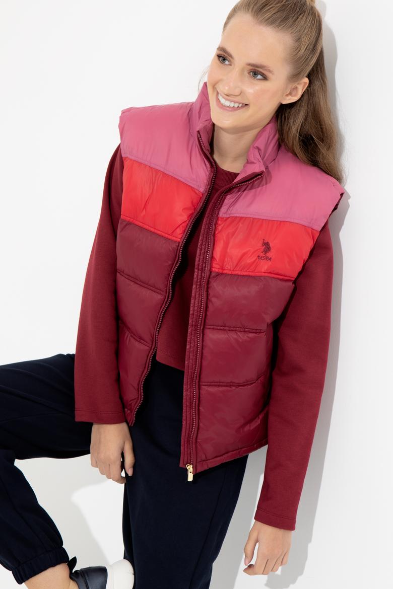 Kadın Vişne Yelek - 50252951025