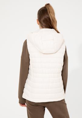 Kadın Krem Yelek - 50254415020