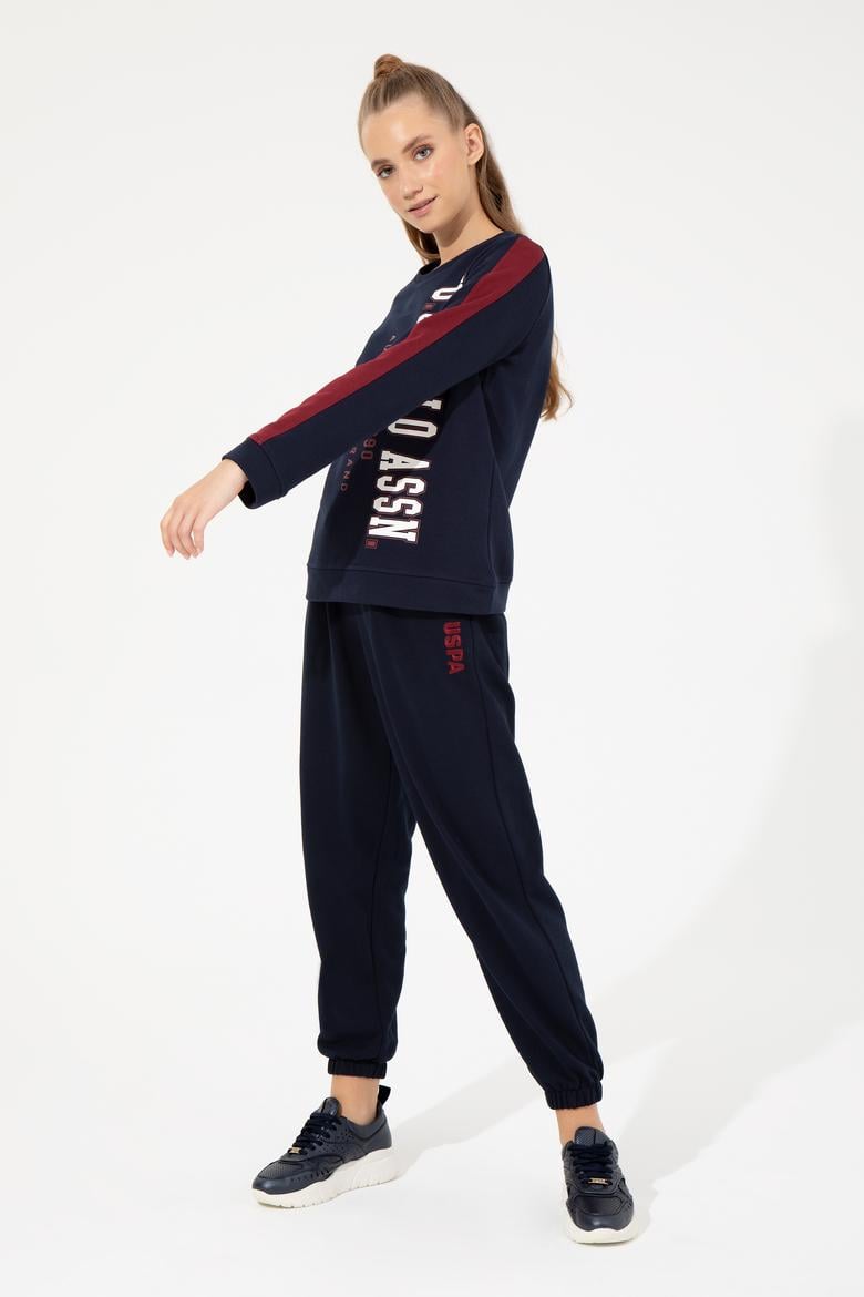 Kadın Lacivert Jogger Eşofman Altı