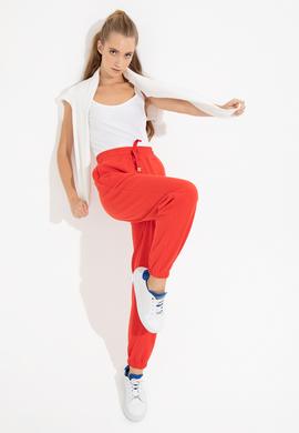 Kadın Kırmızı Jogger Eşofman Altı - 50261288011