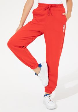 Kadın Kırmızı Jogger Eşofman Altı - 50261288011