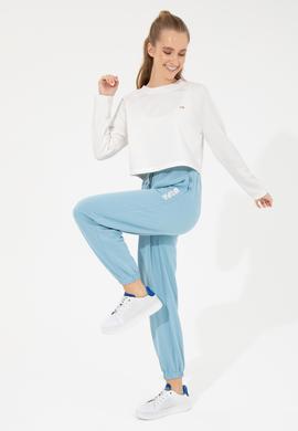 Kadın Mavi Jogger Eşofman Altı - 50261288022