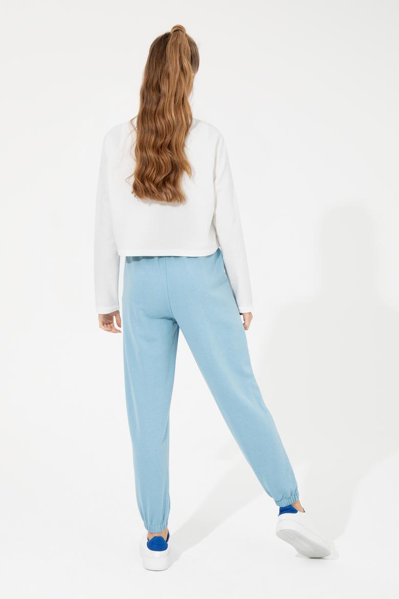 Kadın Mavi Jogger Eşofman Altı - 50261288022