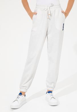 Kadın Ekru Jogger Eşofman Altı - 50261288005