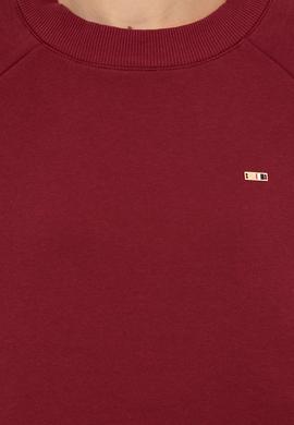 Kadın Vİşne Bisiklet Yaka Sweatshirt - 50261257032