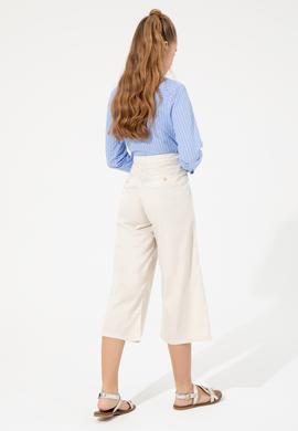 Kadın Krem Pantolon - 50246038012