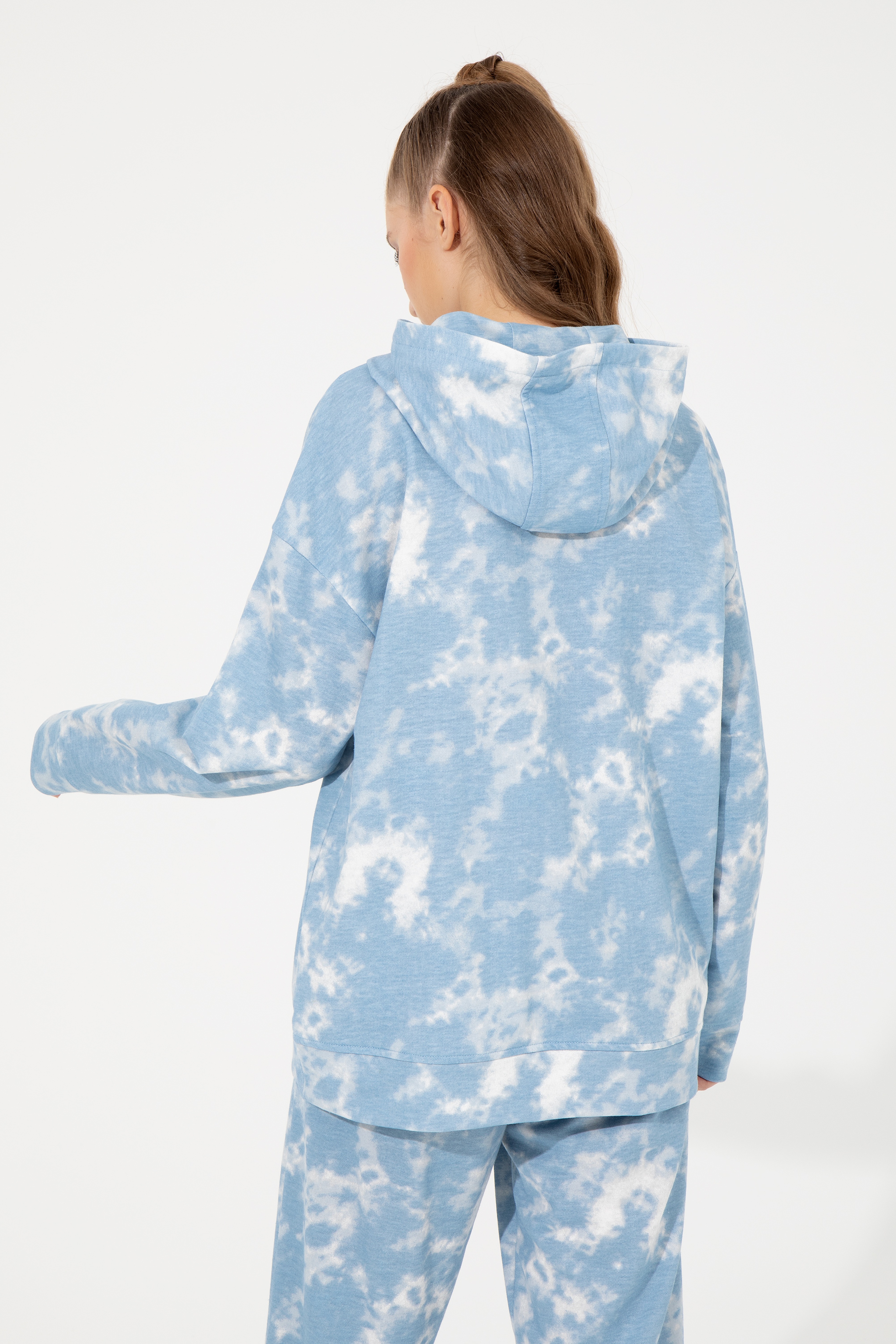 Kadın Mavi Sweatshirt