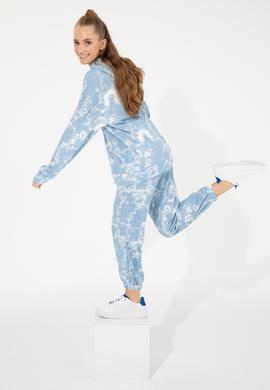 Kadın Mavi Jogger Eşofman Altı - 50254464011