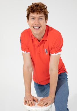 Erkek Kırmızı Basic Tişört - 50249140046