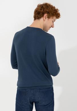 Erkek İndigo Kazak - 50252311030