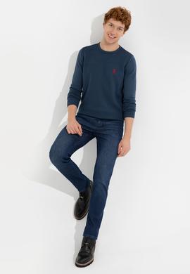 Erkek İndigo Kazak - 50252311030