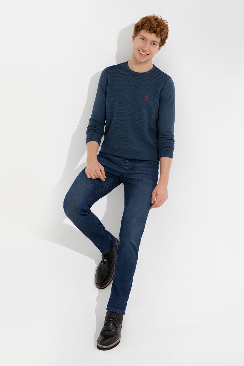 Erkek İndigo Kazak - 50252311030