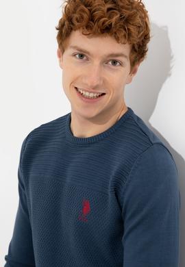 Erkek İndigo Kazak - 50252311030