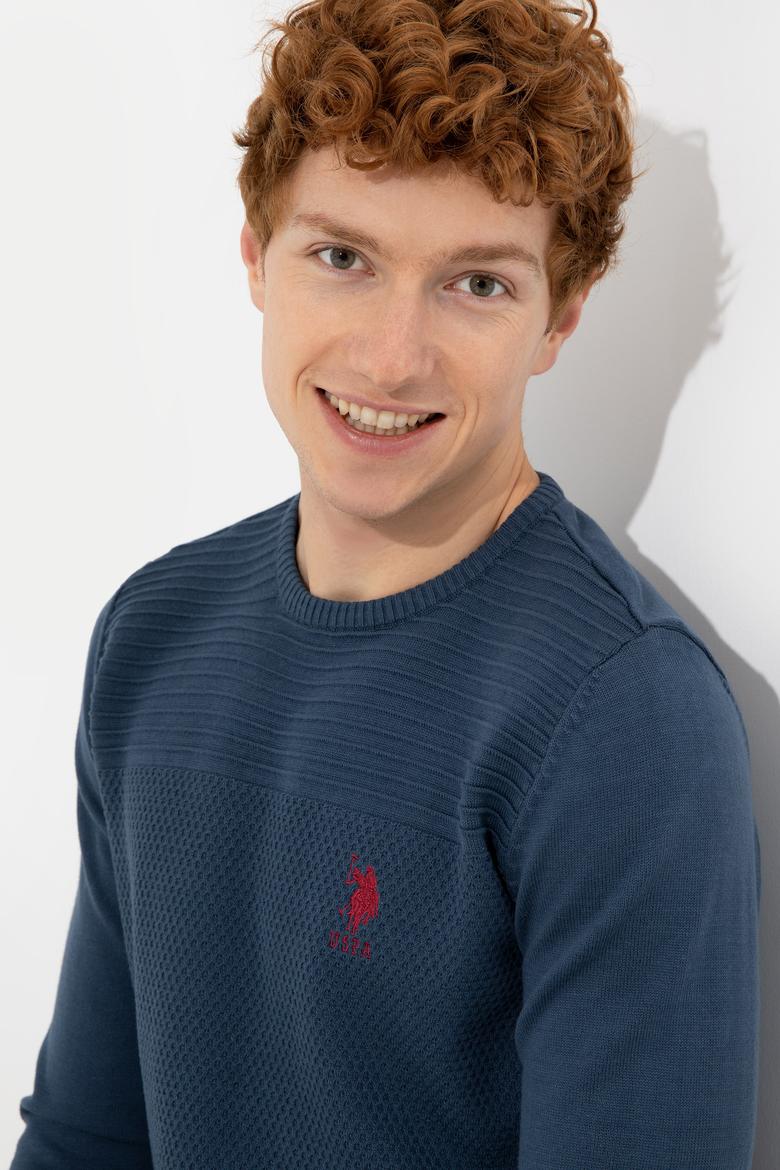 Erkek İndigo Kazak - 50252311030