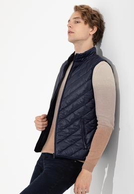 Erkek Lacivert Yelek - 50254450029