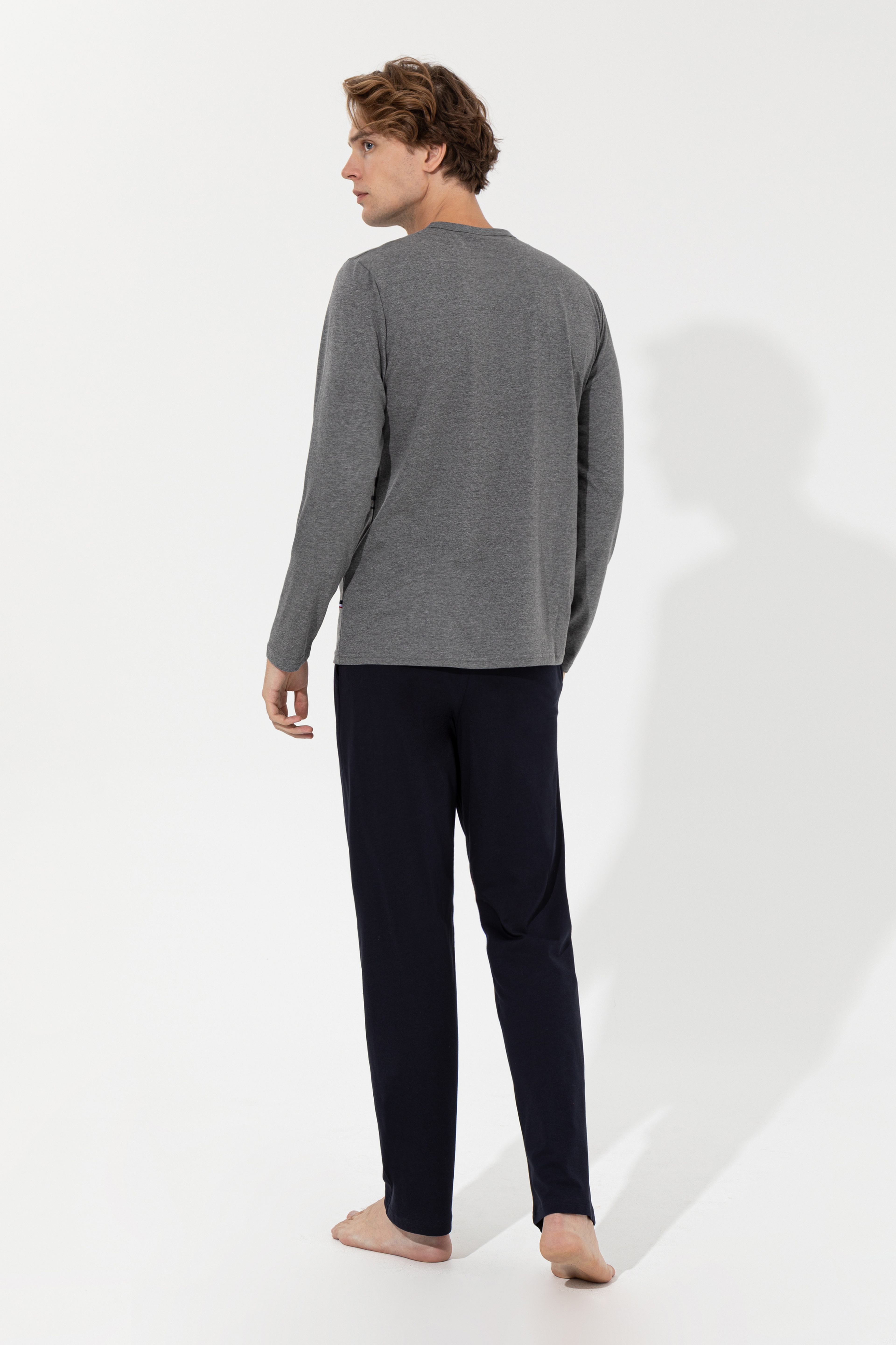 Erkek Lacivert Pijama Takımı - Image 3