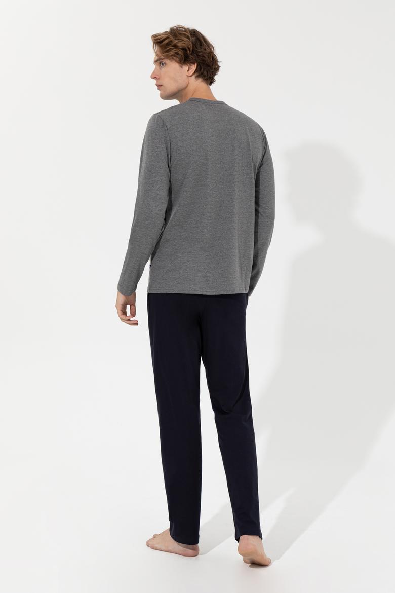 Erkek Lacivert Pijama Takımı - 50264734002