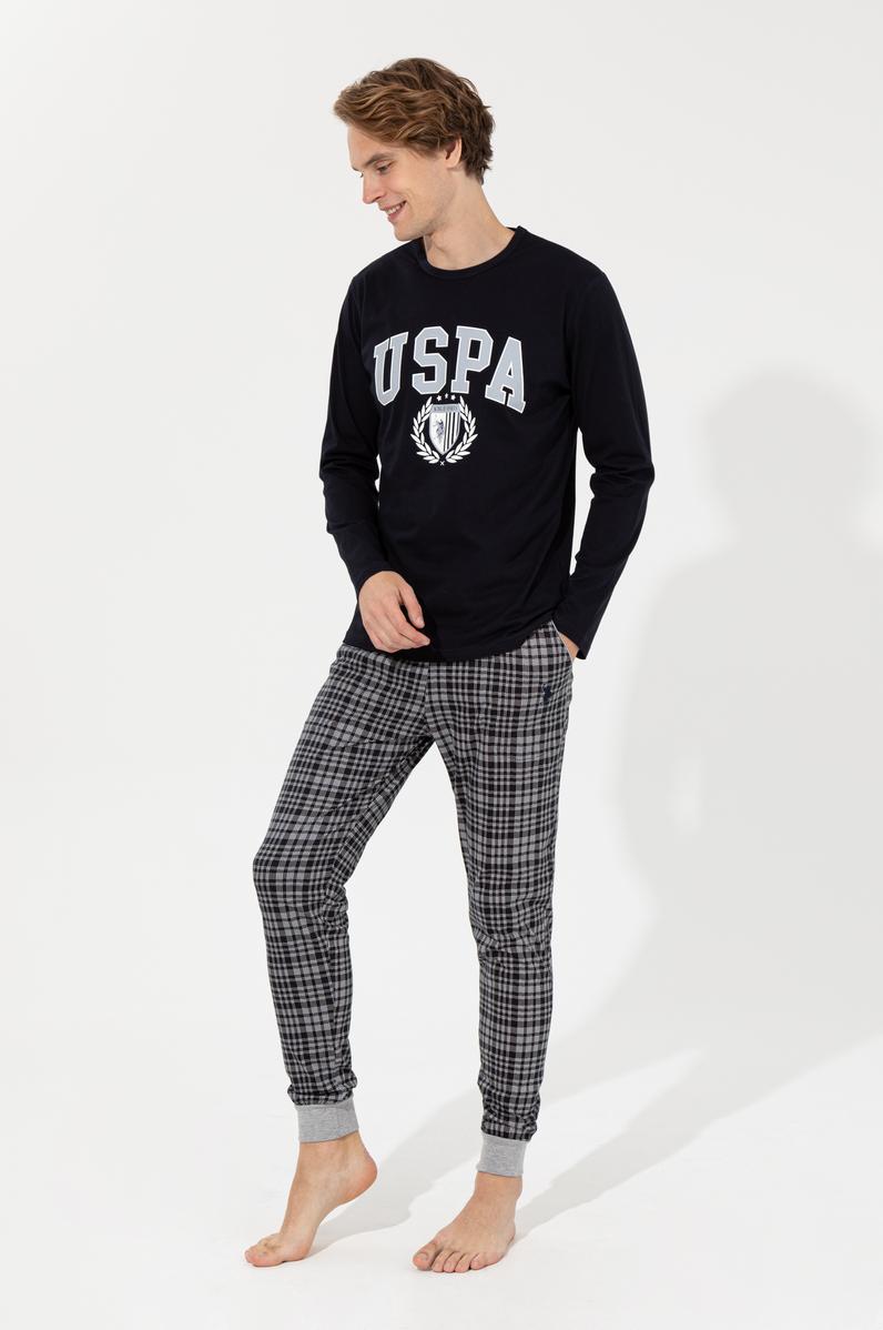 Erkek Lacivert Pijama Takımı