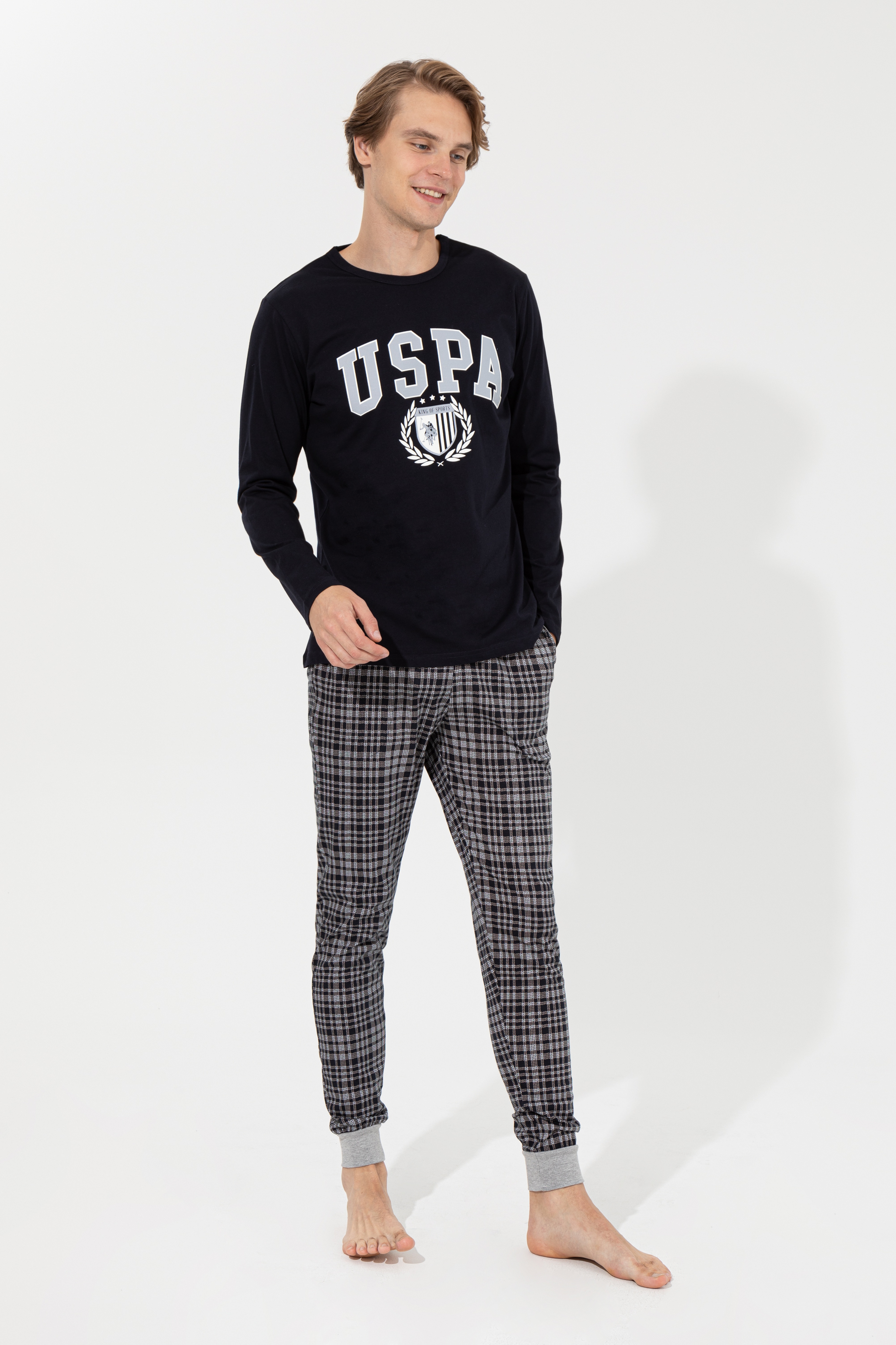 Erkek Lacivert Pijama Takımı - Image 2