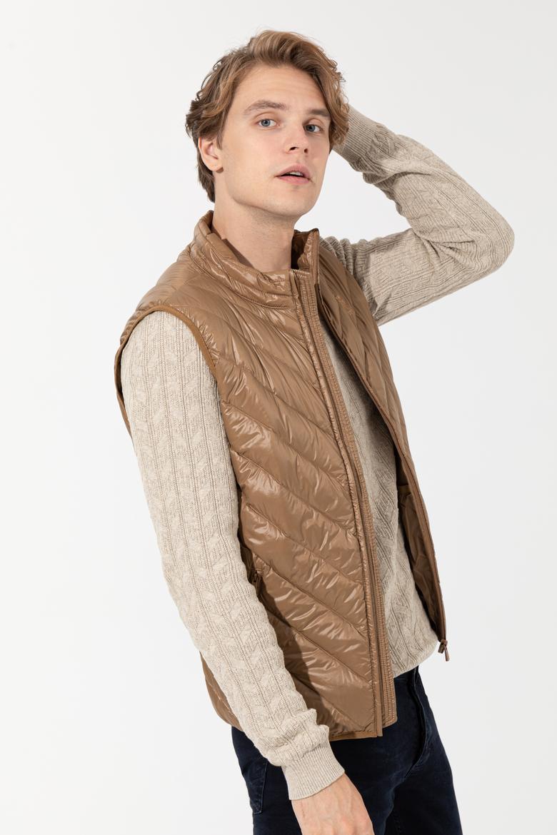 Erkek Camel Yelek - 50254450085
