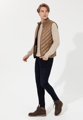 Erkek Camel Yelek - 50254450085