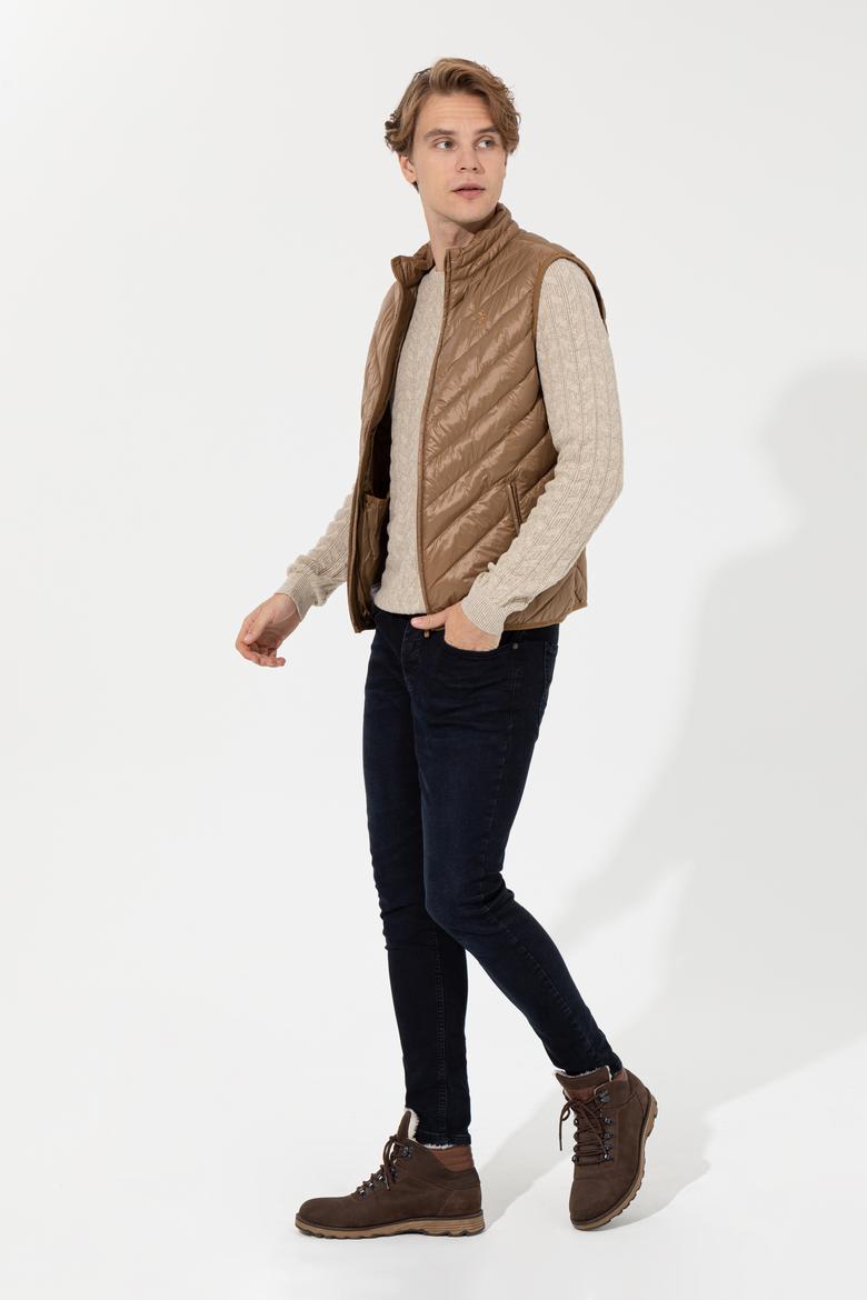 Erkek Camel Yelek - 50254450085
