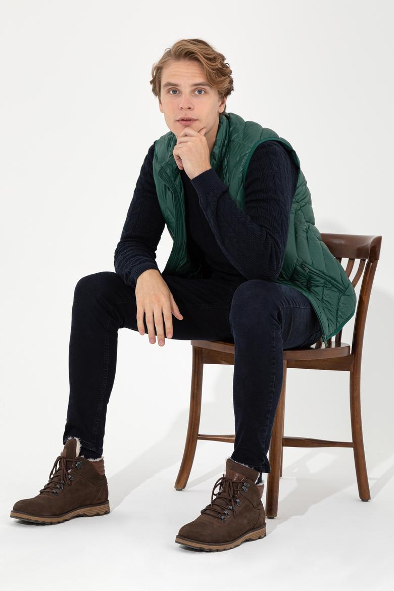 Erkek Yeşil Yelek - 50254450067