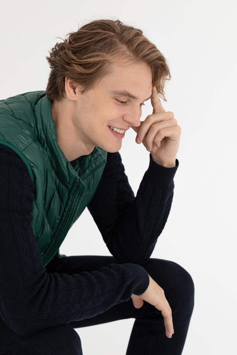 Erkek Yeşil Yelek - 50254450067