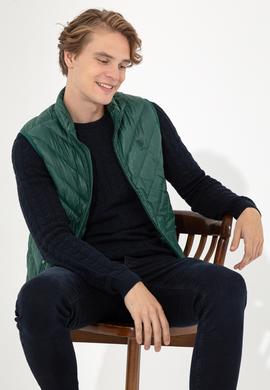 Erkek Yeşil Yelek - 50254450067