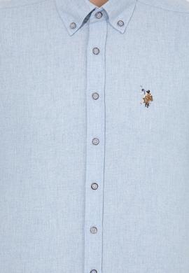 Erkek Açık Mavi Uzun Kollu Basic Gömlek - 50256275024