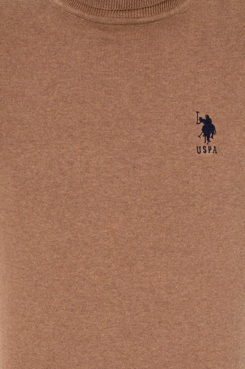 Erkek Camel Melanj Basic Kazak