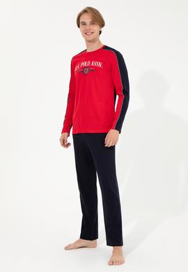 Erkek Kırmızı Pijama Takımı - 50264658004