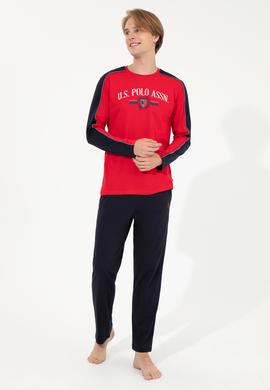 Erkek Kırmızı Pijama Takımı - 50264658004