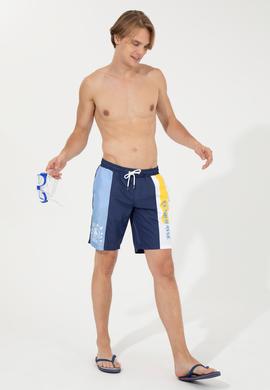 Erkek Lacivert Deniz Şortu - 50245369026