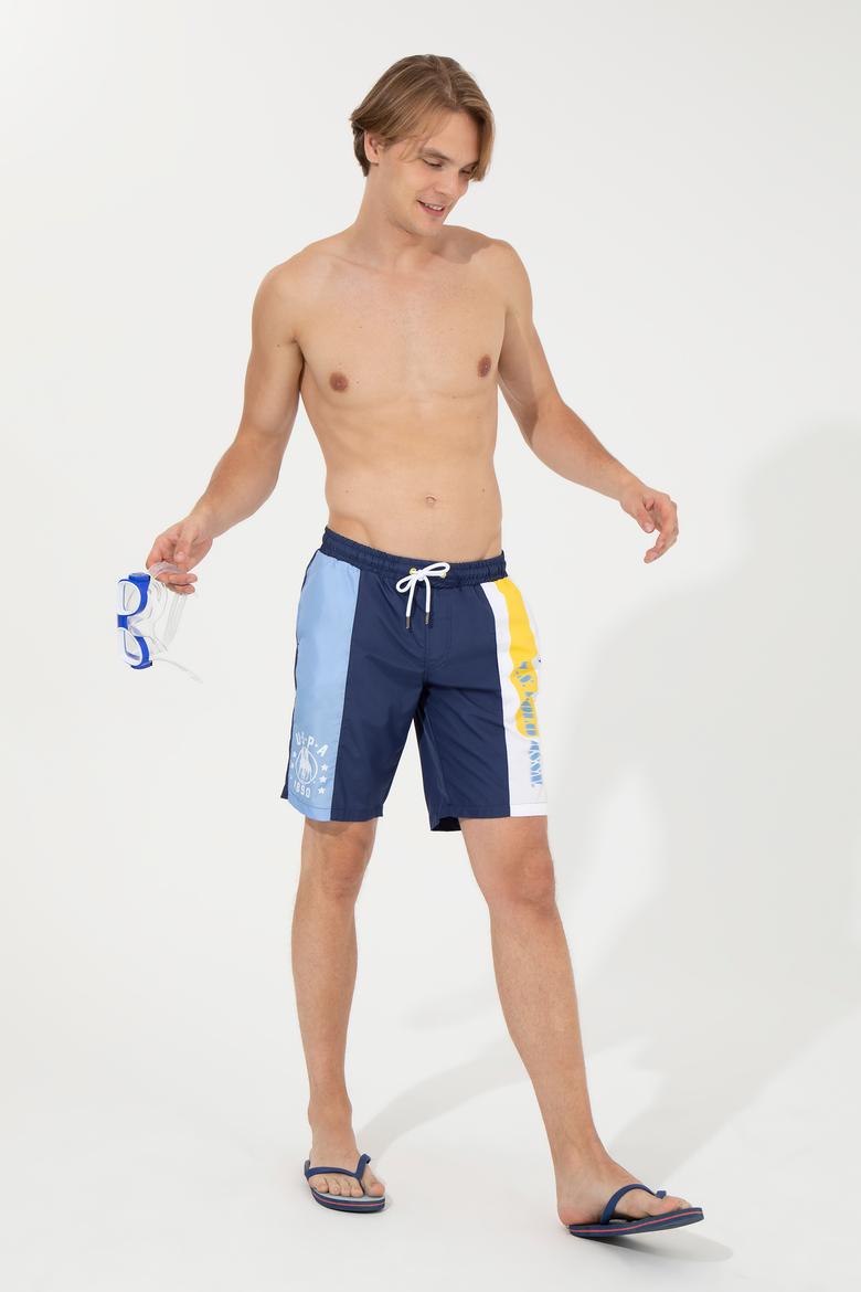 Erkek Lacivert Deniz Şortu