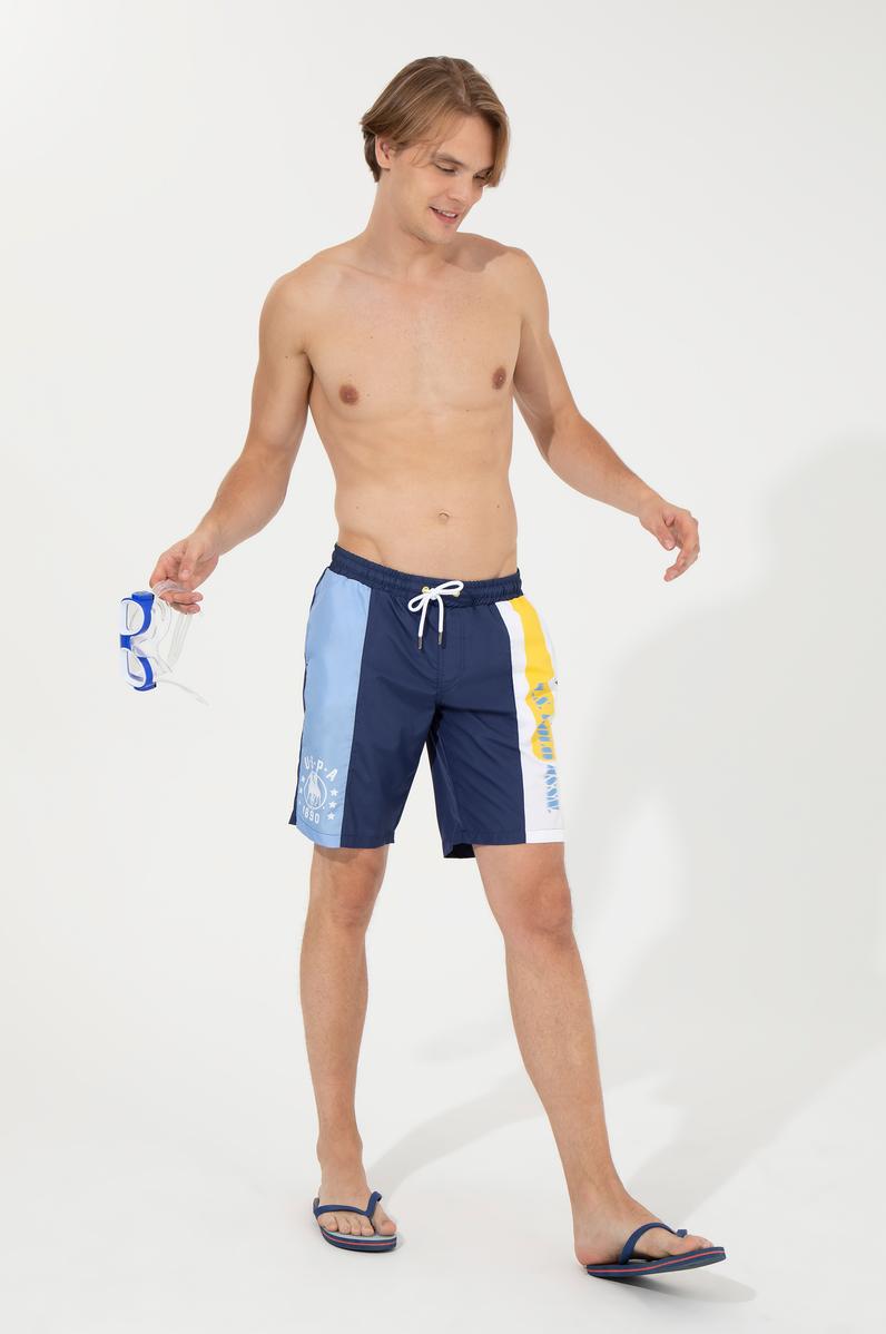Erkek Lacivert Deniz Şortu