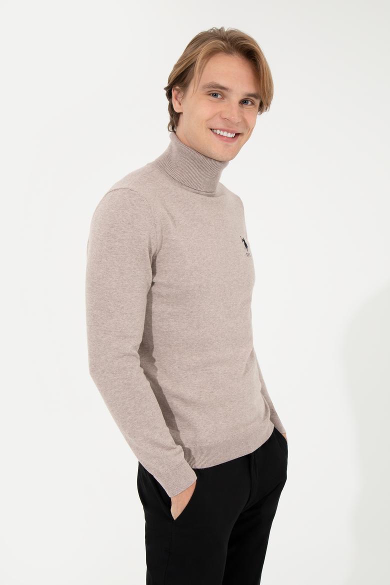 Erkek Vizon Melanj Basic Kazak - 50251874092