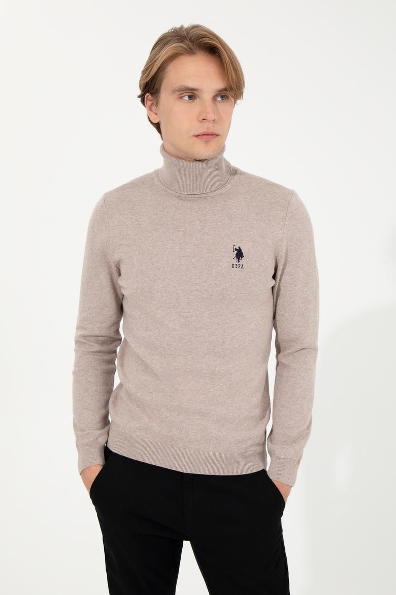 Erkek Vizon Melanj Basic Kazak - 50251874092