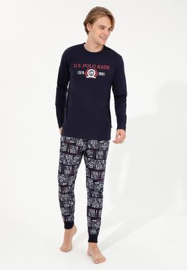 Erkek Lacivert Pijama Takımı - 50264664010