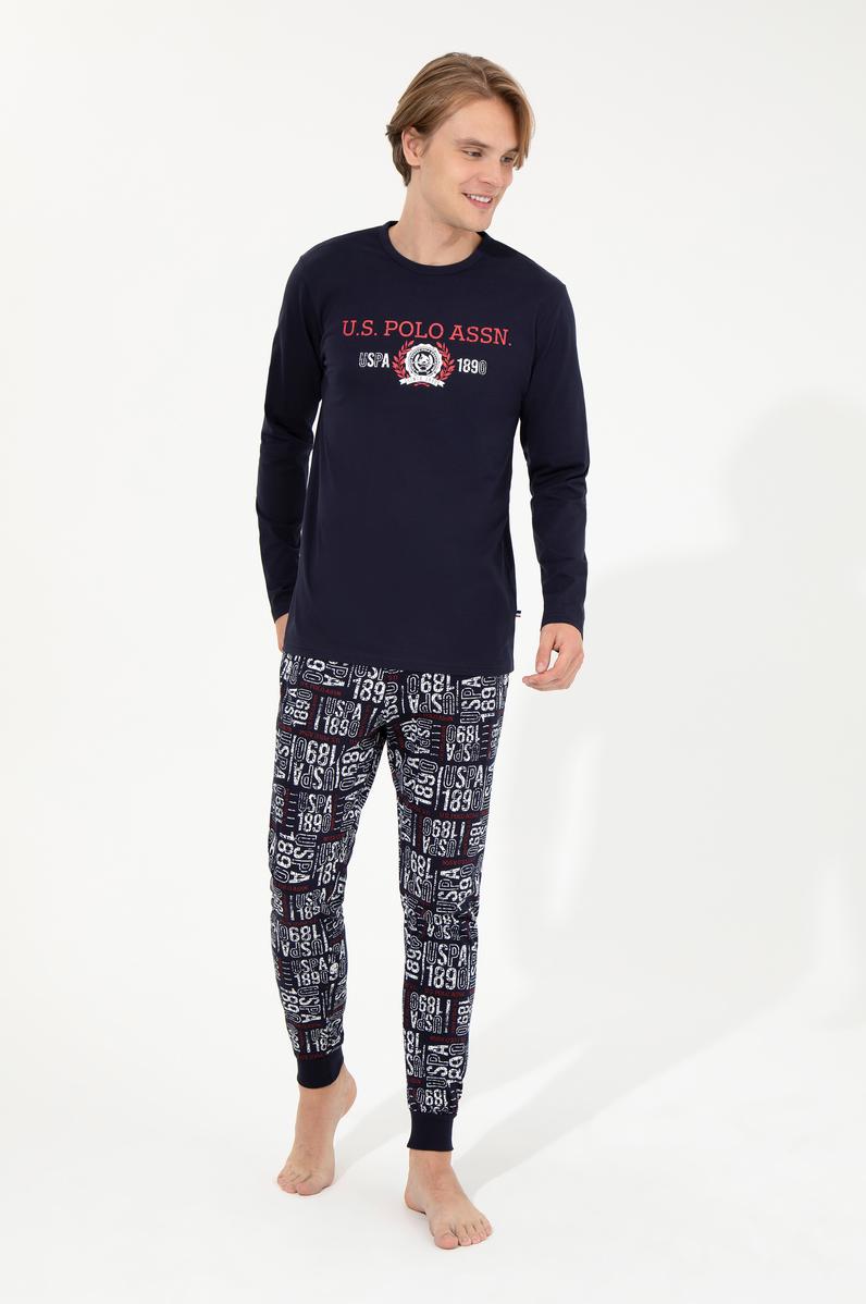 Erkek Lacivert Pijama Takımı