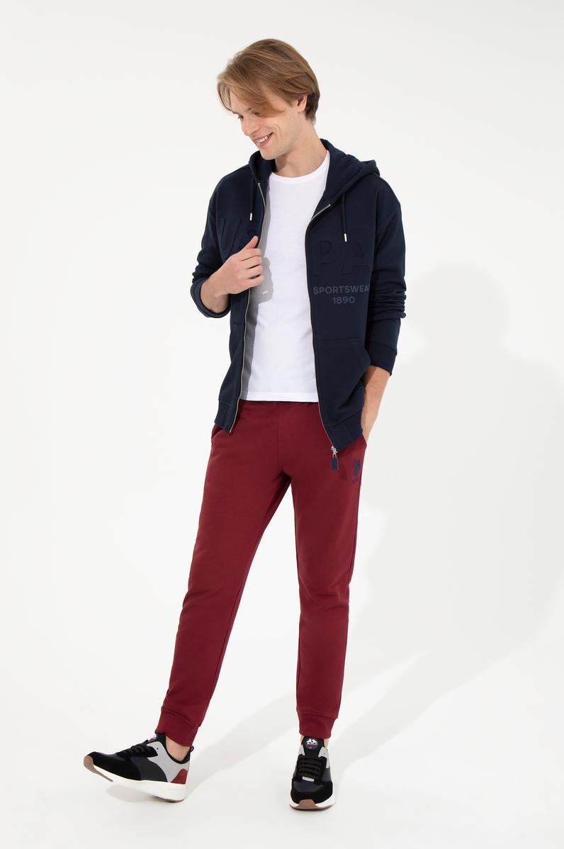 Erkek Vişne Eşofman Altı