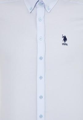 Erkek Açık Mavi Uzun Kollu Basic Gömlek - 50262534038