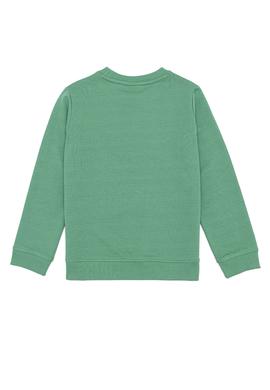 Çocuk Yeşil Basic Sweatshirt - 50260644076