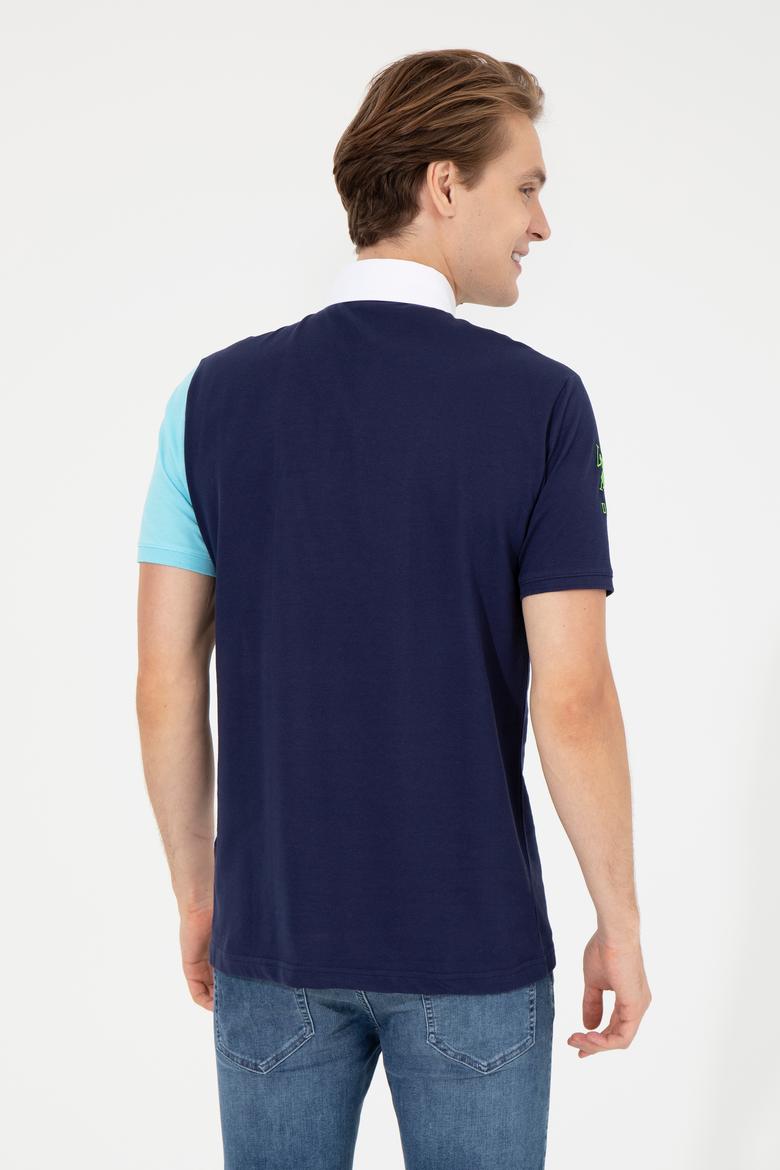 Erkek Lacivert Polo Yaka Tişört - 50249137009