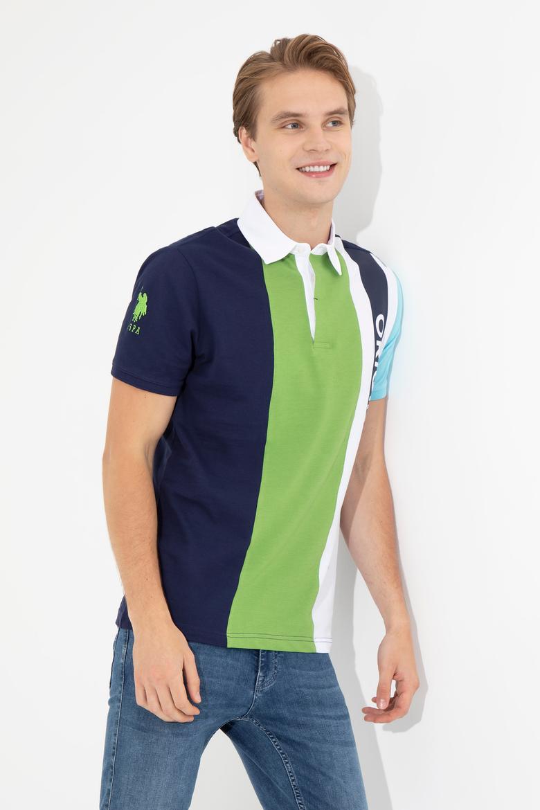 Erkek Lacivert Polo Yaka Tişört - 50249137009