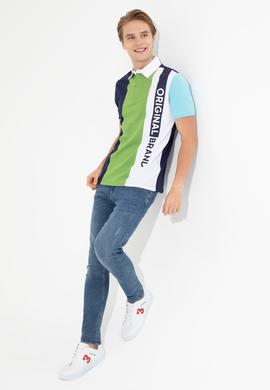 Erkek Lacivert Polo Yaka Tişört - 50249137009