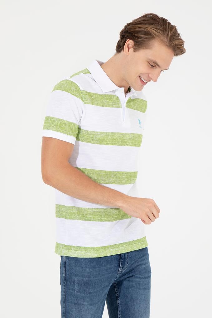 Erkek Elma Yeşili Polo Yaka Tişört